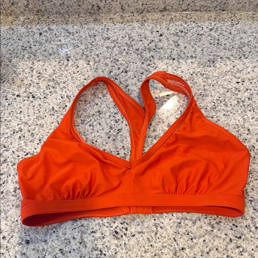 Prana Orange Bikini Swimwear with Vibrant Design